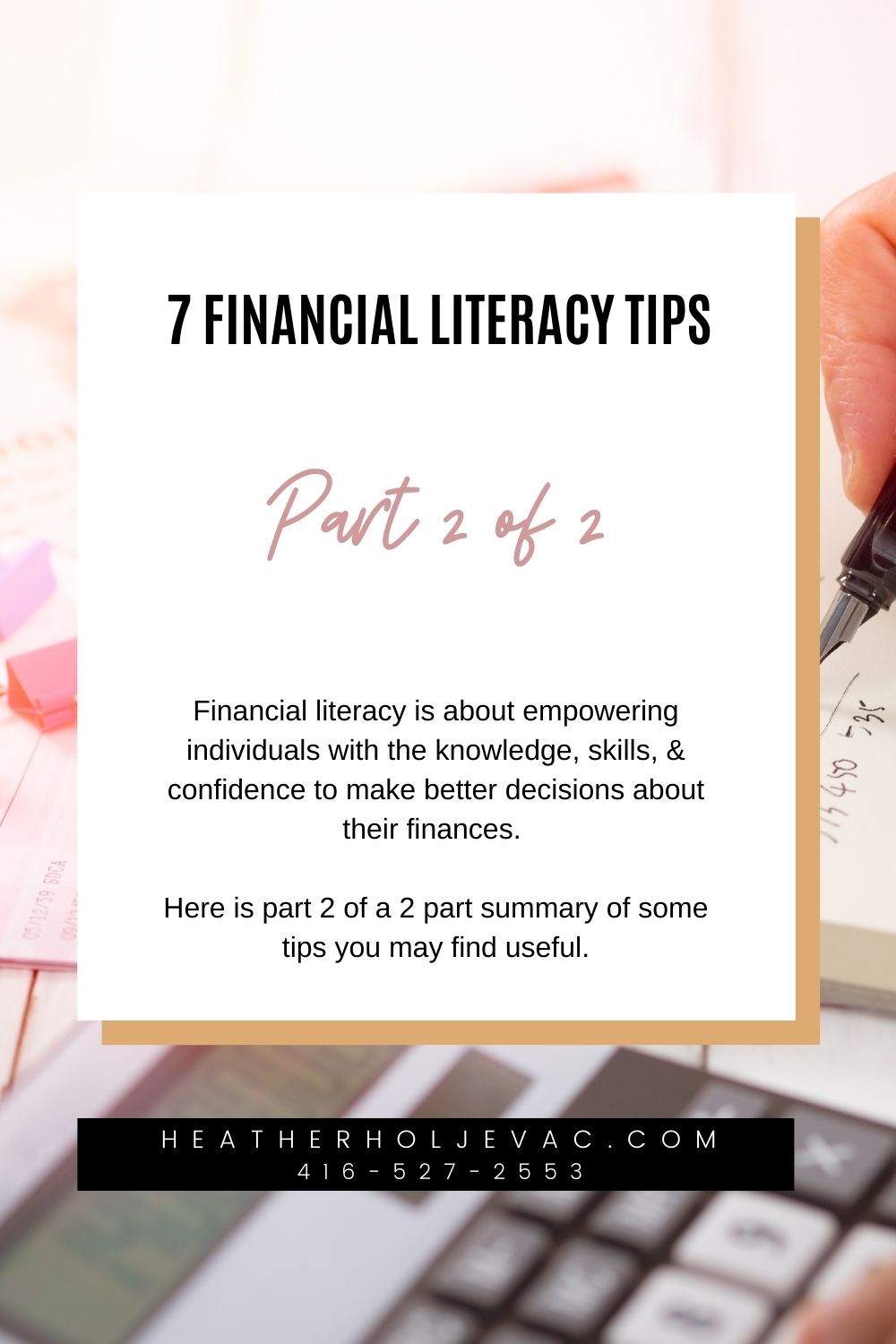 Financial Literacy Tips 2