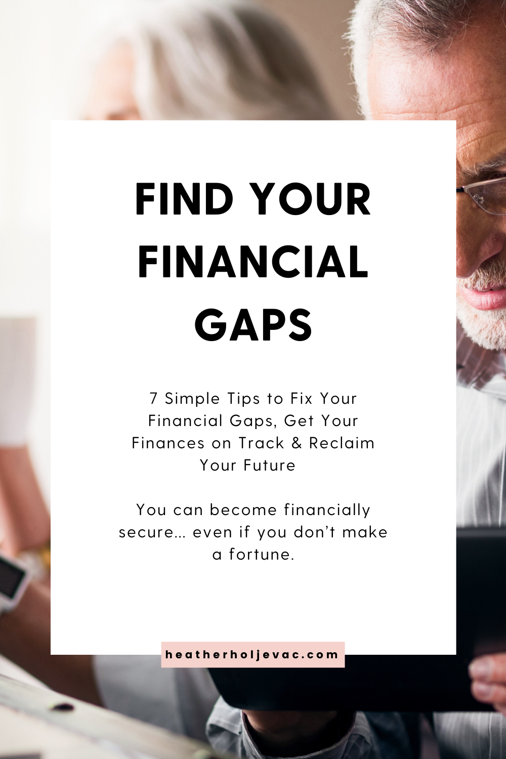 find your financial gaps